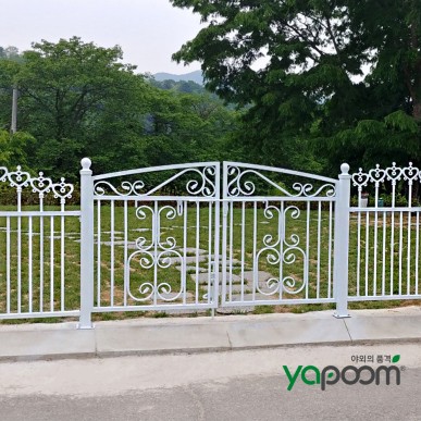 디자인 휀스 데크난간 전원주택 담장 울타리 펜스 대문