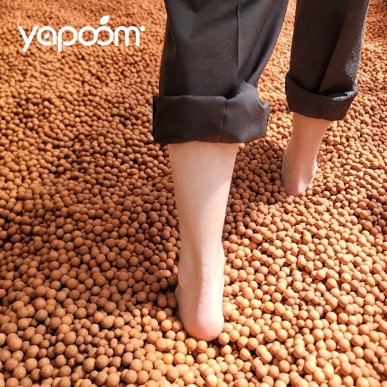 황토볼 맨발 걷기 황토길 천연 황토흙 1kg